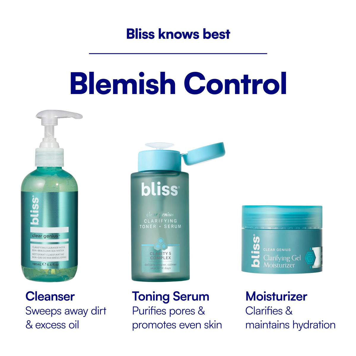Bliss jar on bathroom shelf showcasing compact 1.7 oz size