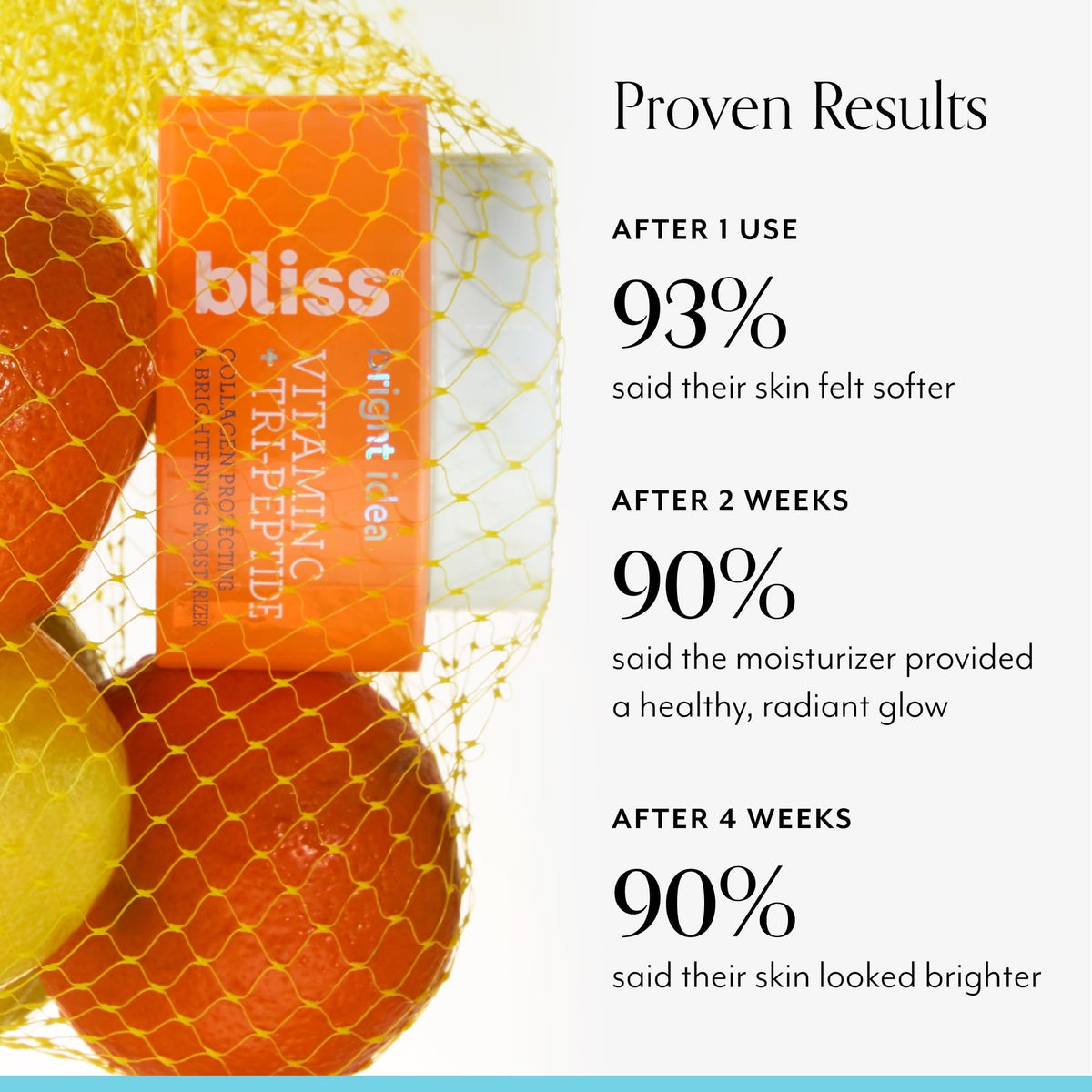 Bliss Bright Idea Serum bottle for gentle brightening of the skin.