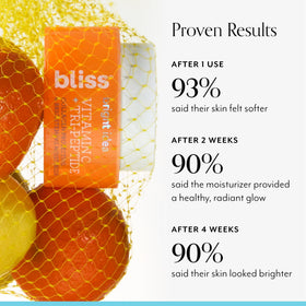 Bliss Bright Idea Serum bottle for gentle brightening of the skin.