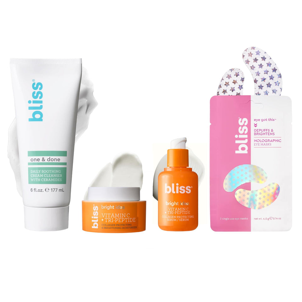 Bliss Elder Millennial Kit cleanser bottle for daily refreshing cleanse.