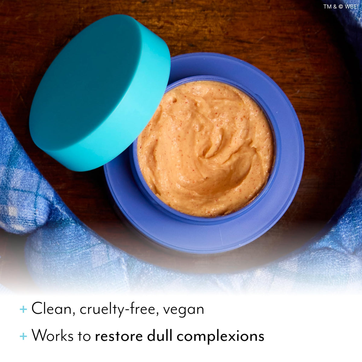 Bliss Gilmore Girls packaging and pumpkin ingredients highlight natural exfoliation.