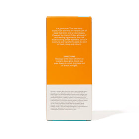 Bliss Glow Rush vitamin E lens conveys protective antioxidant shield.