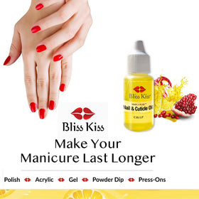Bliss Kiss Simply Pure jojoba oil blend close-up highlighting nourishing formulation.