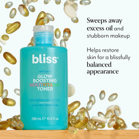 Bliss Well Yes label closeup highlighting vitamin blend.