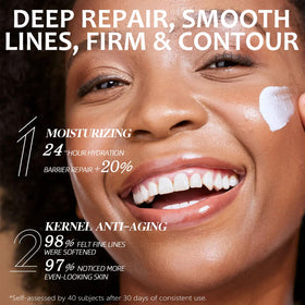 BlissAura Dewy Skin Cream used as makeup base for natural glow.