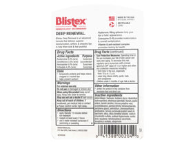Blistex Deep Renewal SPF 15 lip balm protects lips during outdoor activities