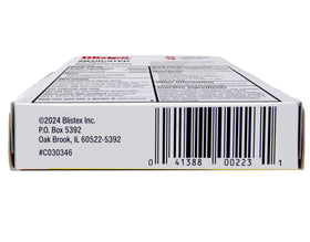 Twist-up tube and six-pack packaging details for Blistex Lip Protection