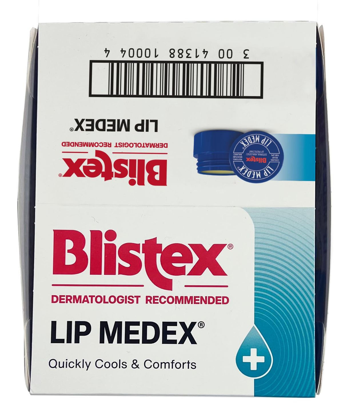 Blistex Lip Medex smooth lip texture for a softer feel.