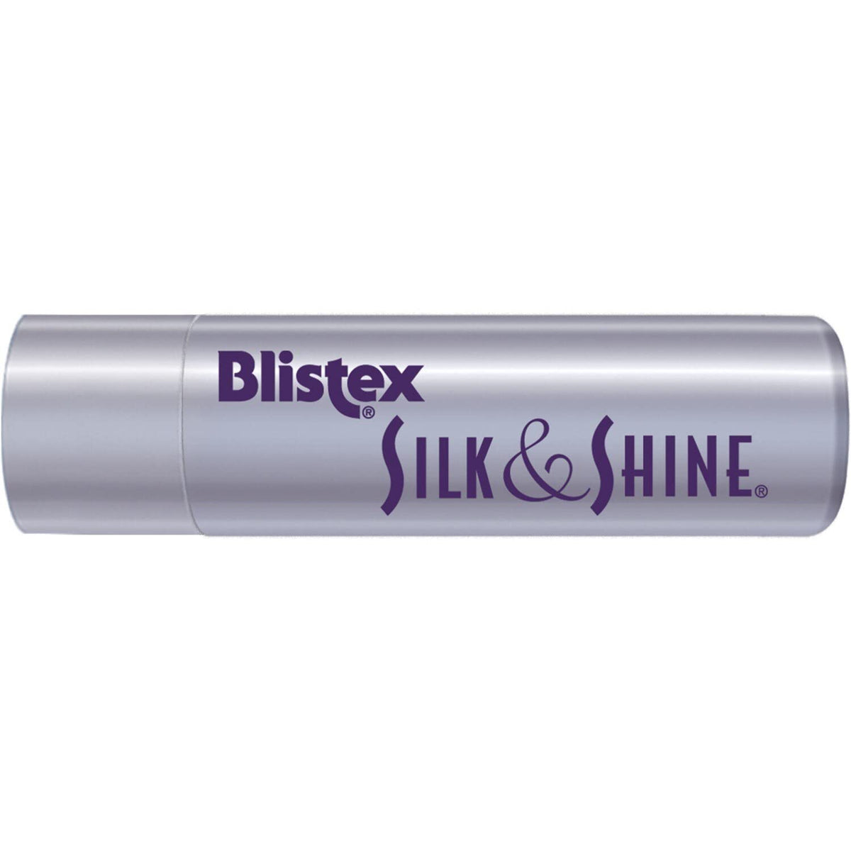 Blistex Silk and Shine application scene highlighting silky texture and subtle shine