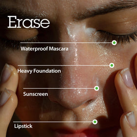 BLITHE balm-to-oil-to-milk texture delivers a deep-cleanse experience.