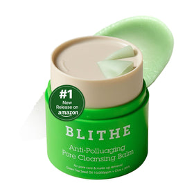 BLITHE cleansing balm twist-up design enables fresh, hygienic application.