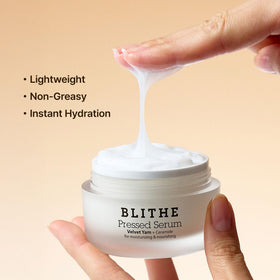 BLITHE cruelty-free icon on packaging signals vegan formulation.