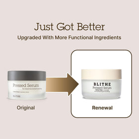 BLITHE cream texture close-up showing light, nourishing moisture.