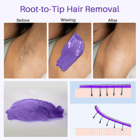 BLITZWAX face bikini wax application with easy to use tools