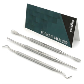 Blizzard ingrown toenail cleaning probe demonstrates precise under-nail cleaning.