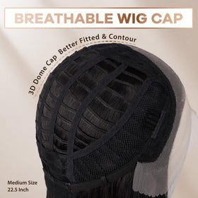 BLL 13x4 HD lace glueless wig for easy wear and quick setup