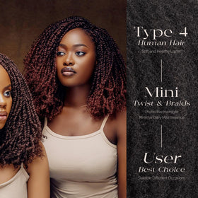 BLL Afro Kinky Bulk Hair lets you dye, bleach, or style.