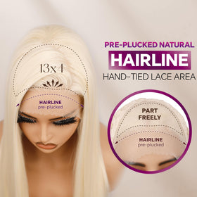 BLL glueless cap with 3D dome design for secure, easy wear