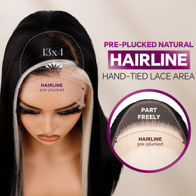 BLL Lace Front Wig back view showing seamless blend for everyday looks