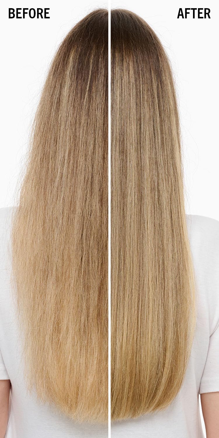 BLONDME Bond Repair Nourishing Shampoo grey-hair look emphasizes strength and gloss.