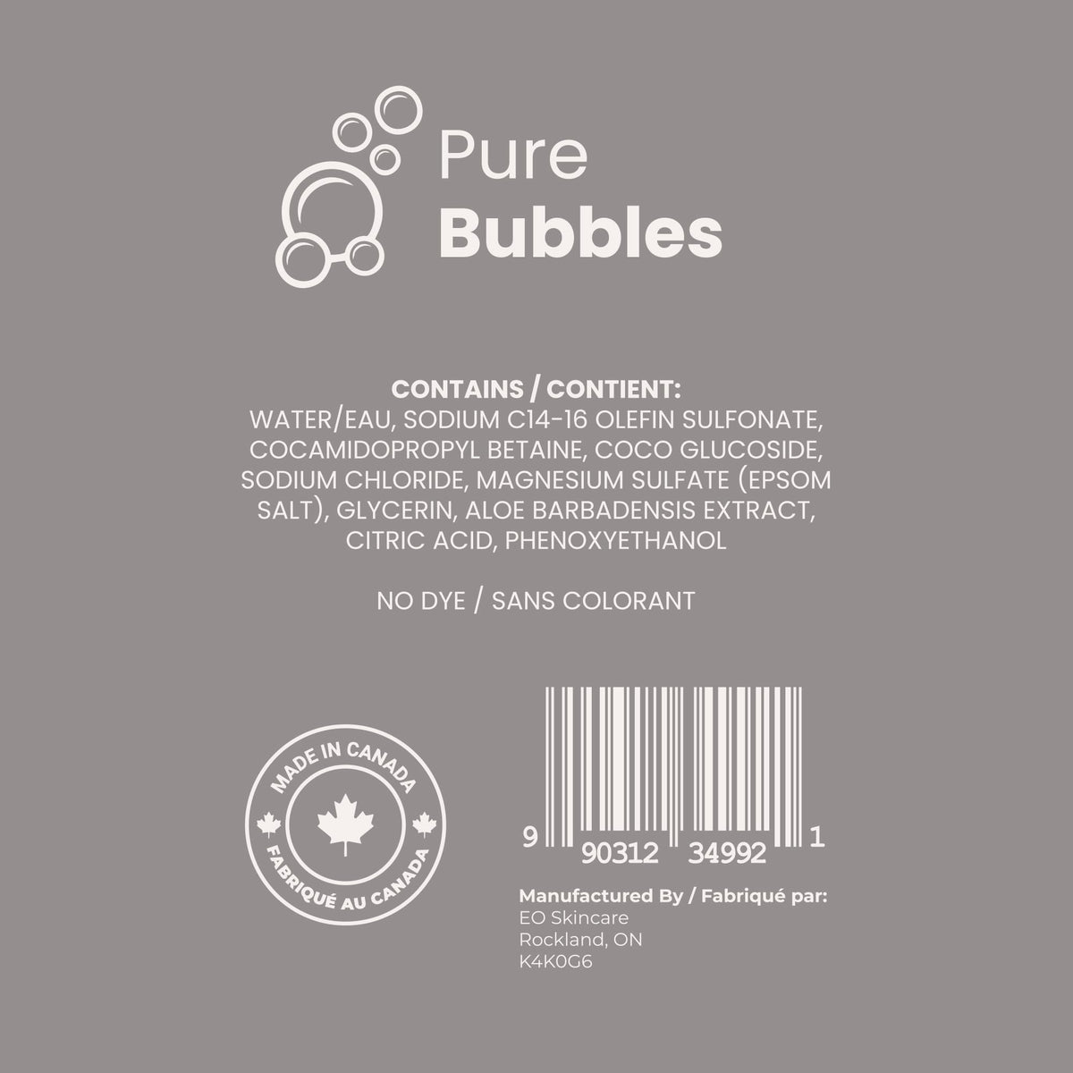 Bloom & Bōde Long-lasting foam demonstration showcases advanced foaming formula in action.