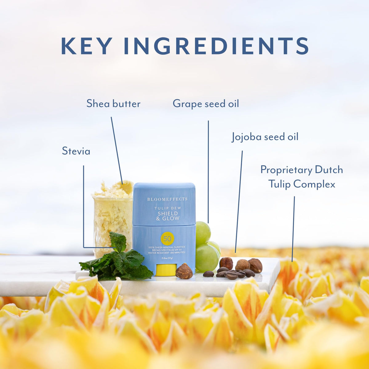 Bloomeffects Dutch Tulip Complex delivers hydration and a healthy-looking radiance.