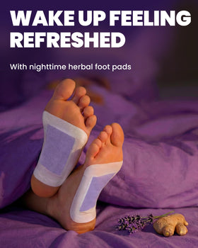BloomLab overnight foot care routine image suggesting a calm nightly ritual