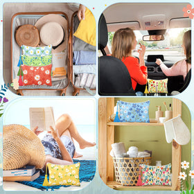 Blosssound daisy canvas bag set is ideal for weddings, parties, and thoughtful gifting.