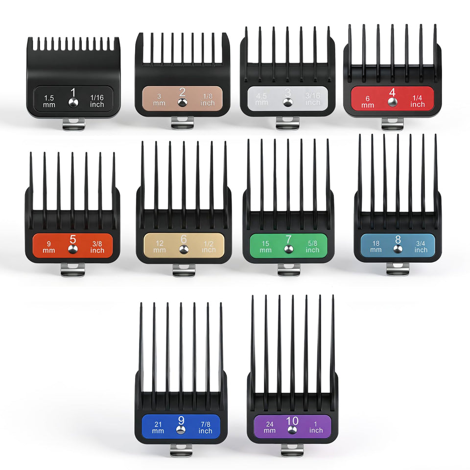 BLOTMS 10-piece attachment guards set for precise trims and versatility