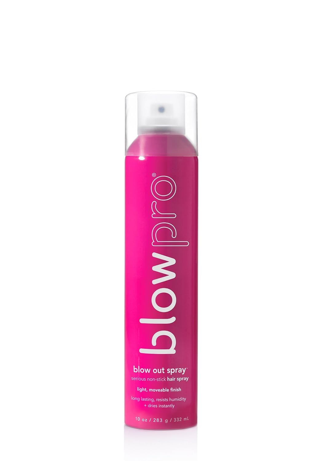 blowpro bottle pour shows a fast, even mist for light, moveable hold