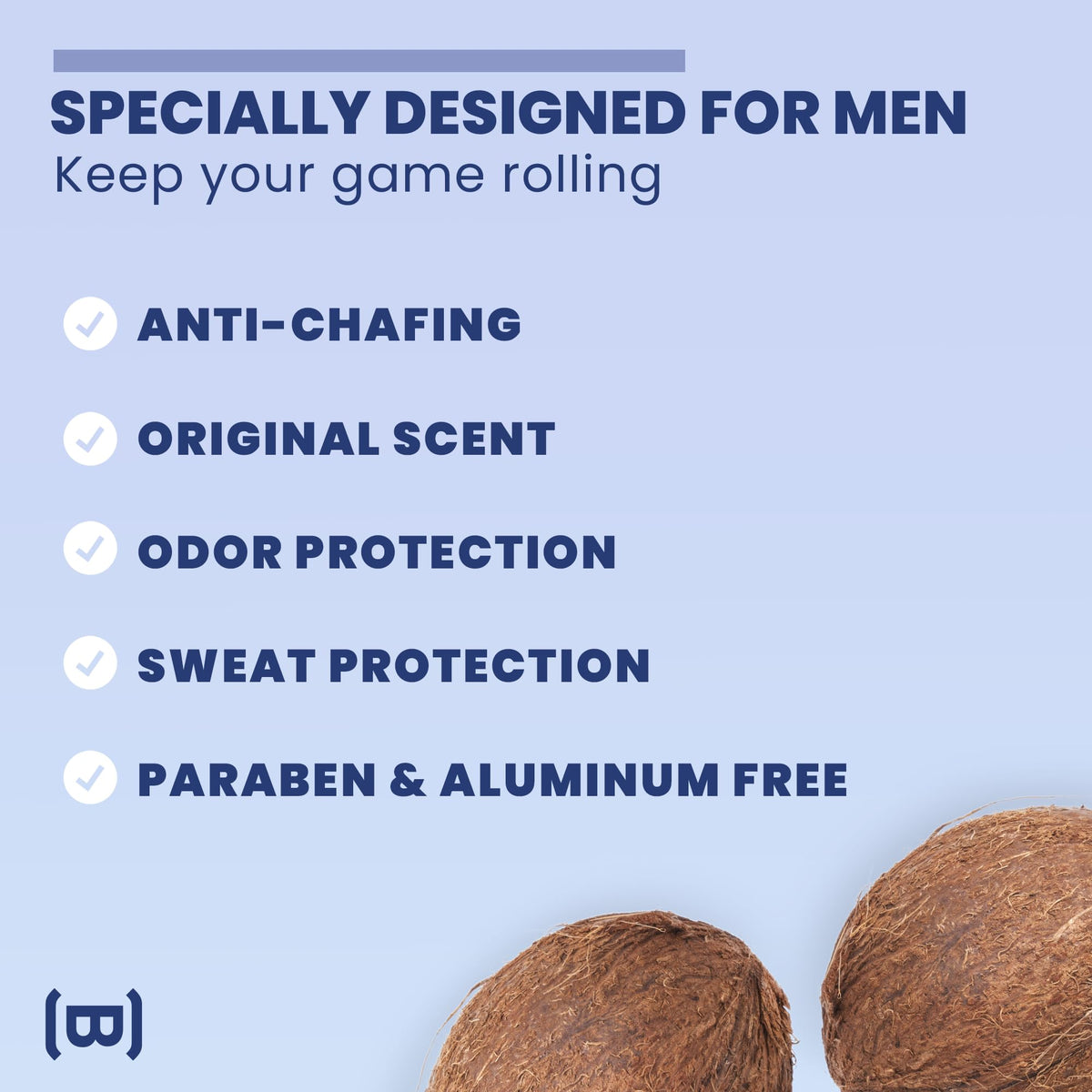 Blue Balls anti-chafing-balm highlights protection against friction