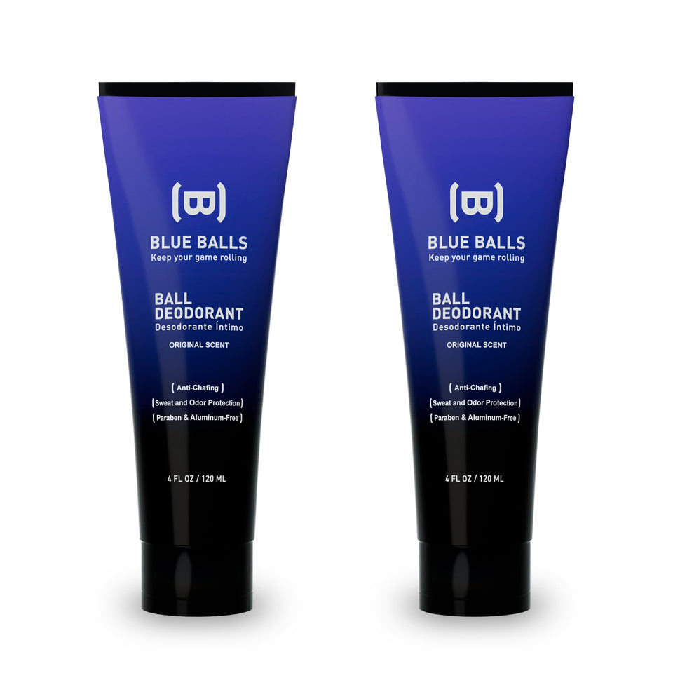 Blue Balls pack-of-two shows convenient bundle for daily freshness