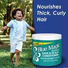 Three-pack Blue Magic Bergamot conditioner for convenient routine and consistent care