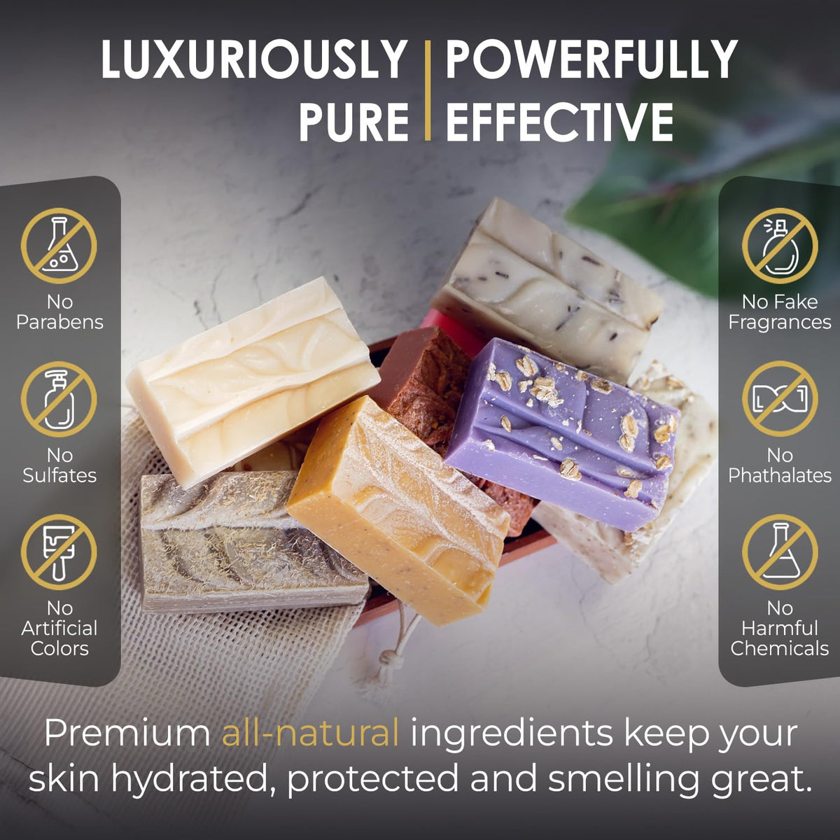 Camping kit essential soap bar made in the USA for long outdoor trips.