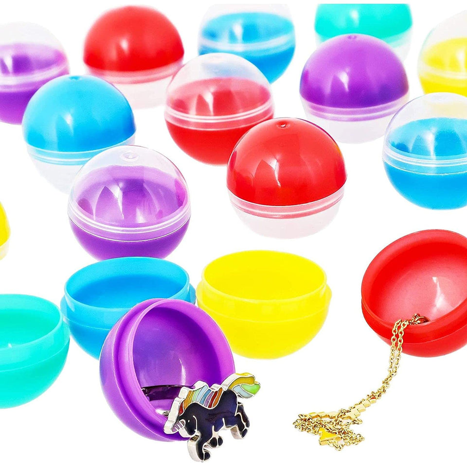 Blue Panda 250-pack capsules in five colors ready for gumball machines and prizes