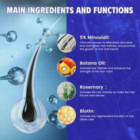 Blue Sea Sky batana-oil blends strengthen strands and add healthy shine