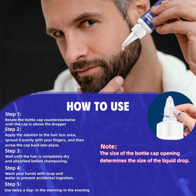 Blue Sea Sky hair-and-beard dual-use supports scalp and beard