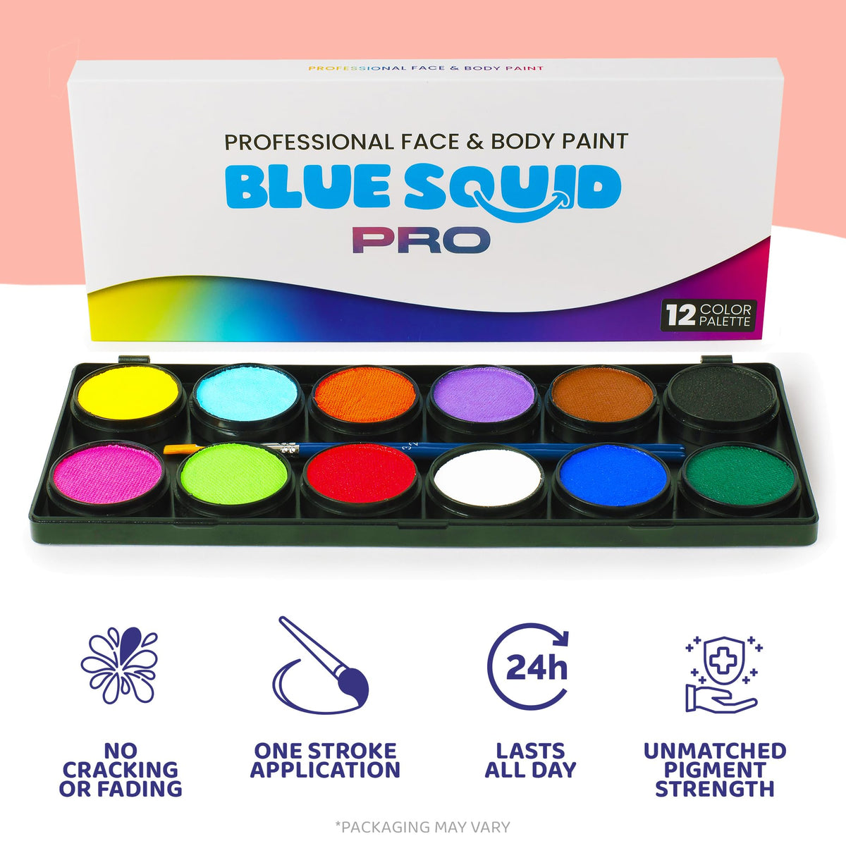 Blue Squid PRO water-activated formula cleans up easily with soap
