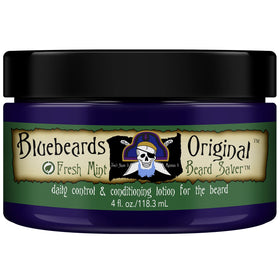 Bluebeards Original beard balm leave-in bottle front view showing hydration for beard and skin