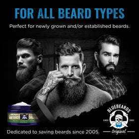 Bluebeards Original skin under beard moisturized for comfortable daily wear