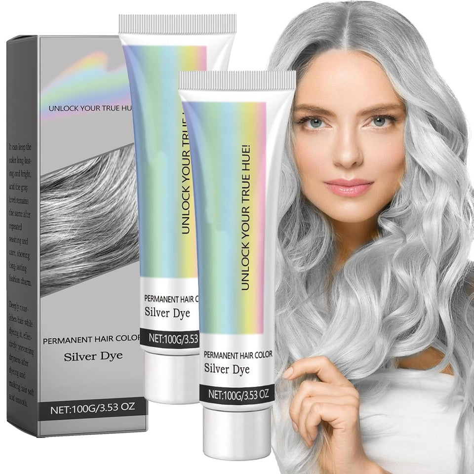 BlueBouff Silver Dye bottle for smooth, even color application.