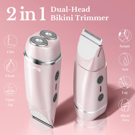bluefair body shaver for arms, legs, and bikini area with smooth glide