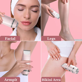 bluefair cordless portable trimmer ideal for travel and on-the-go grooming