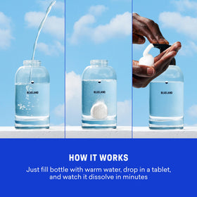 BLUELAND Iris Agave scent tablet for refreshing hand cleaning