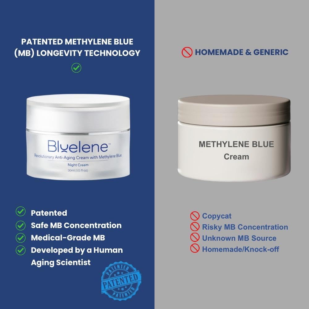 Bluelene Serum Plus+ being massaged into the face to plump and smooth.