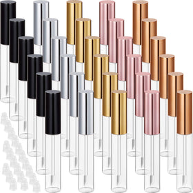 Blulu lip gloss tubes in clear pack offer easy refills and portable use