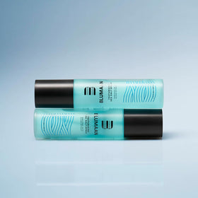 BluMaan Coastal Texture Spray on damp hair forming beachy waves