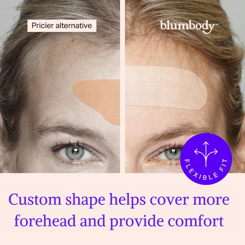 Clear, thin patches blend invisibly with the skin for comfortable wear.
