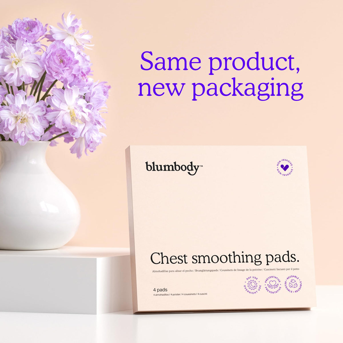 BLUMBODY overnight use patches worn while sleeping