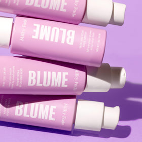Dropper in use to apply Milky Fade serum daily
